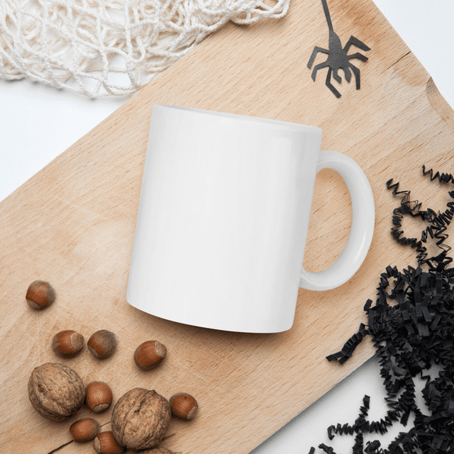 Not my cup of tea White glossy mug - Not my cup of tea